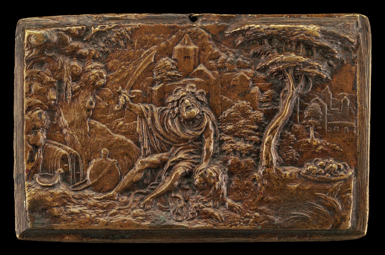 A harag allegóriája, c. 1535. alkotó: Peter Flötner