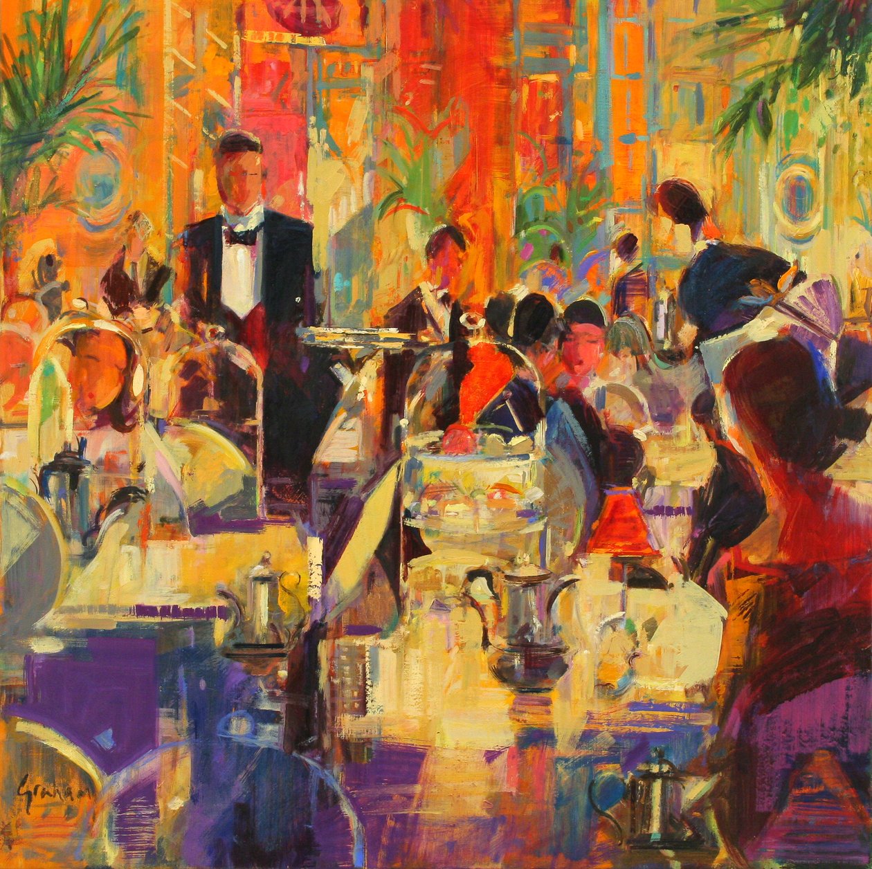 Délután a Ritzben alkotó: Peter Graham (Contemporary)