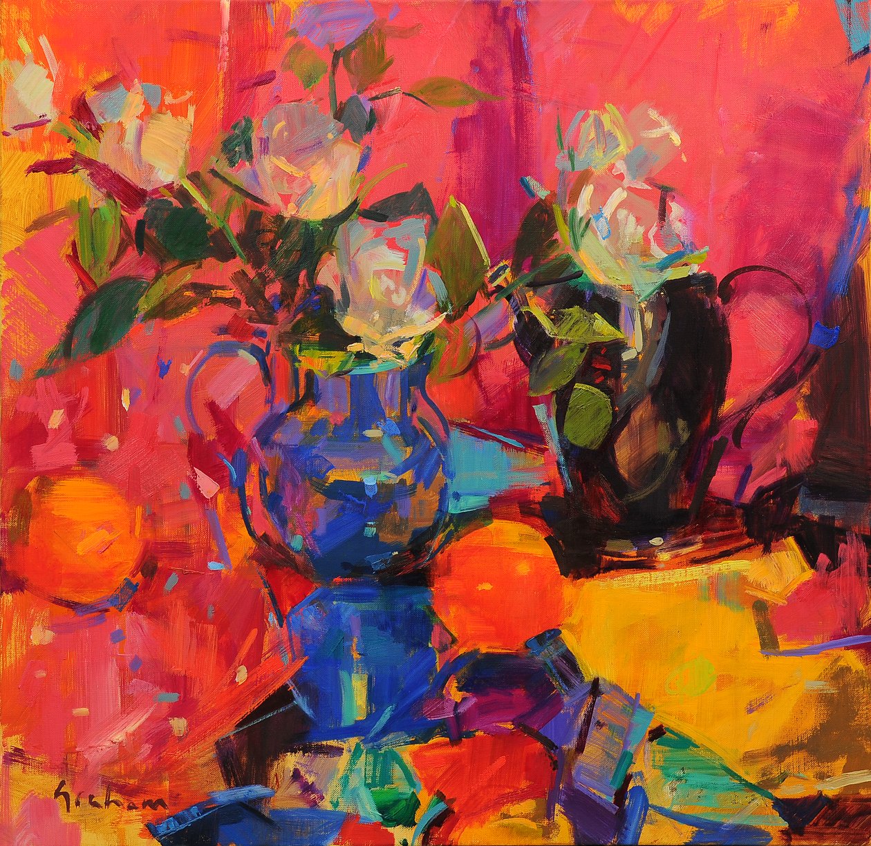Kék és Rózsa alkotó: Peter Graham (Contemporary)