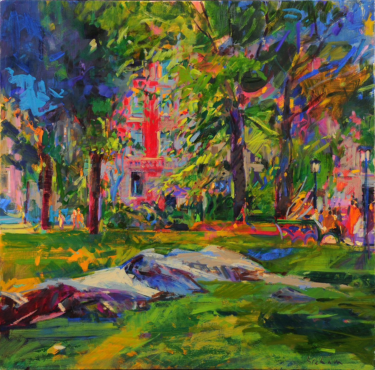 Cedar Hill, Central Park alkotó: Peter Graham (Contemporary)