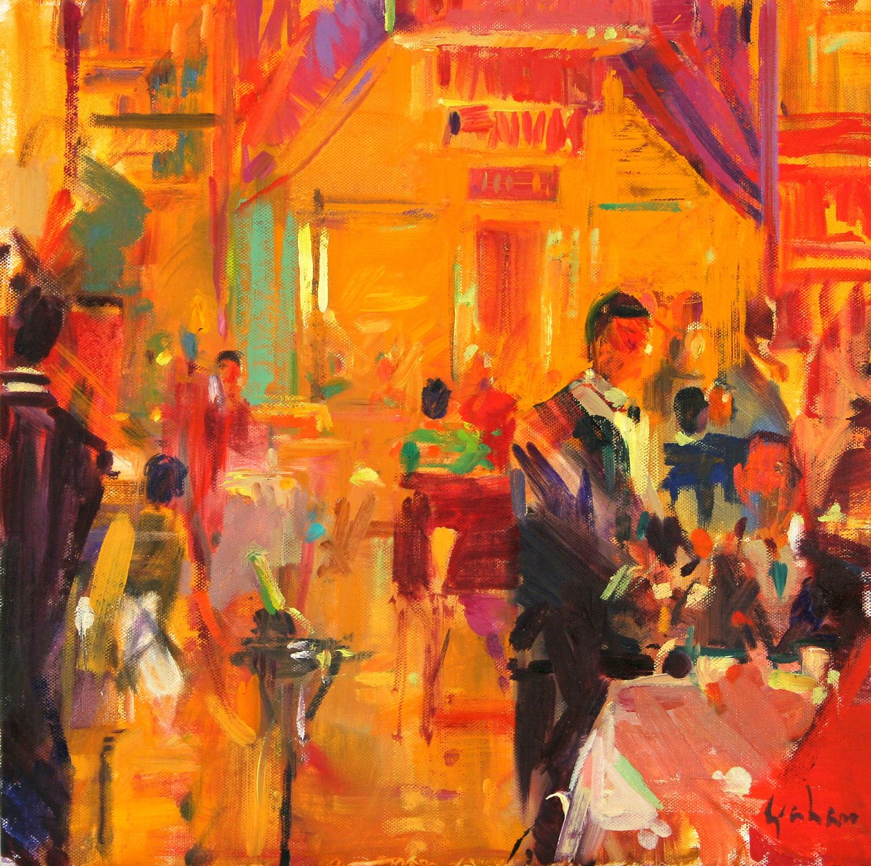 Claridges, 2011 alkotó: Peter Graham (Contemporary)