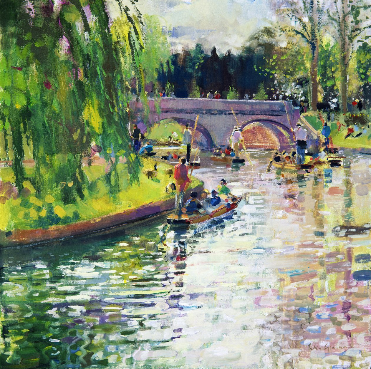 Boldog zöld nyár, 1997 alkotó: Peter Graham (Contemporary)