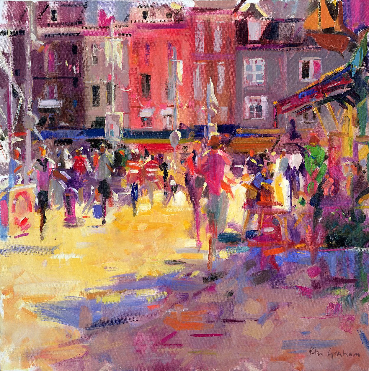Honfleur sétány alkotó: Peter Graham (Contemporary)