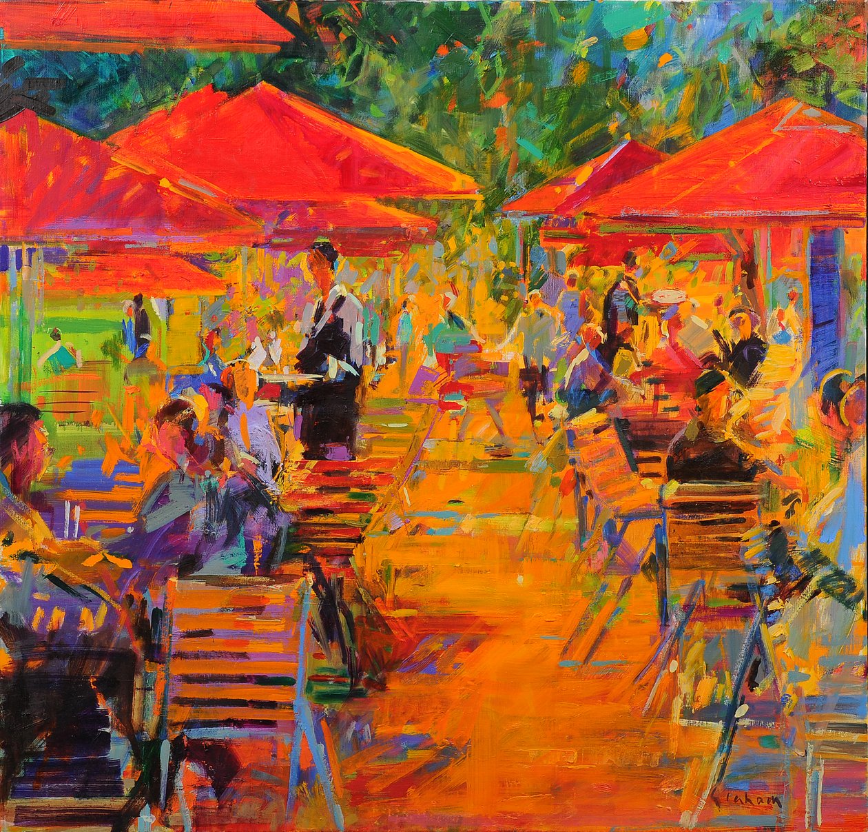 A Tuileries-kert alkotó: Peter Graham (Contemporary)