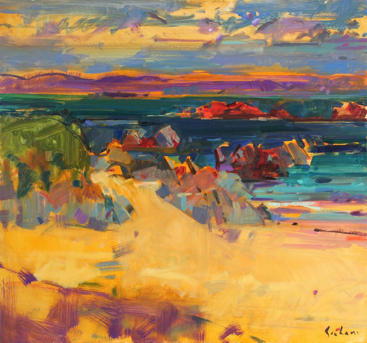 North End, Iona, 2012 alkotó: Peter Graham (Contemporary)
