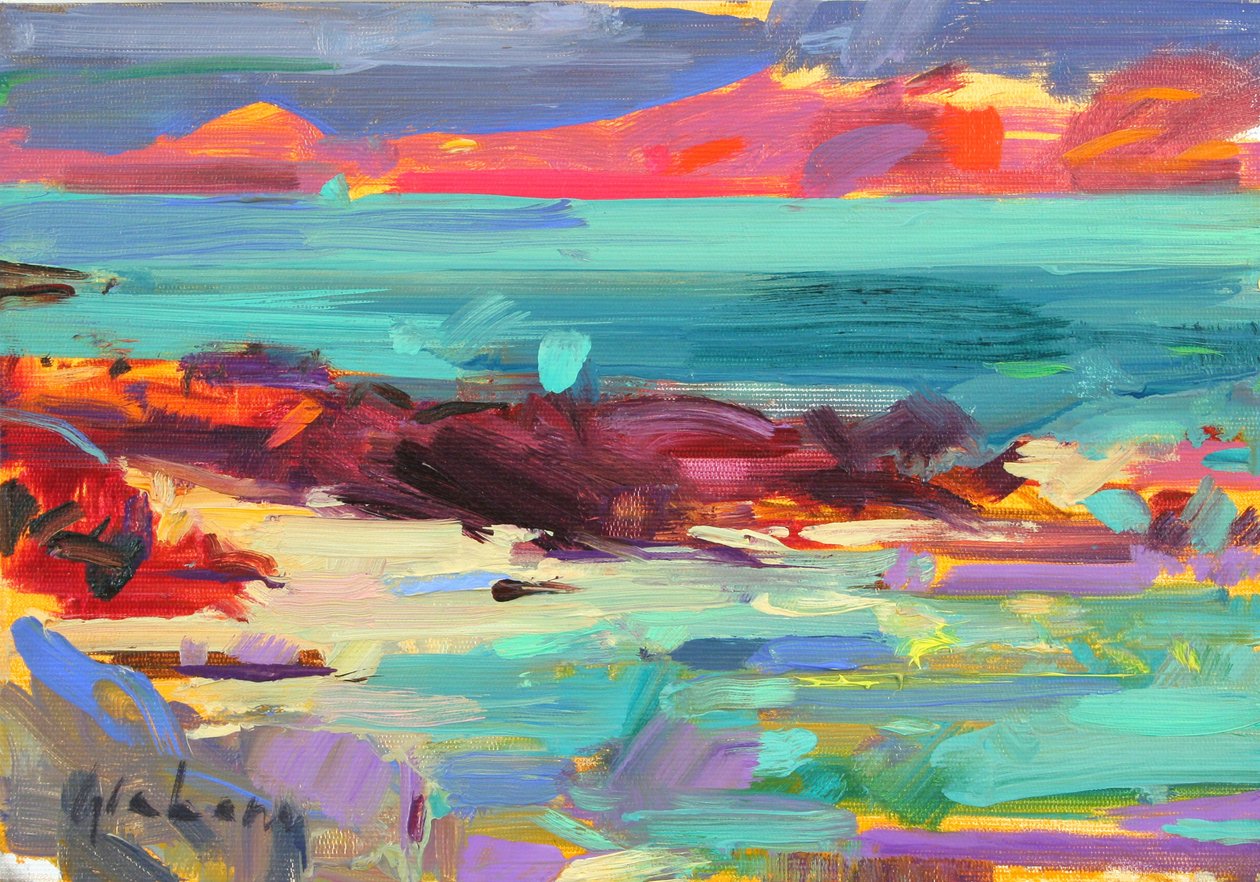 A parton, Iona, 2012 alkotó: Peter Graham (Contemporary)