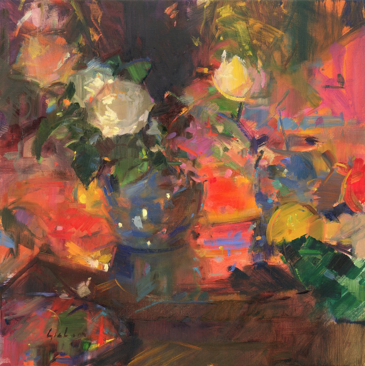 Narancs és rózsa alkotó: Peter Graham (Contemporary)