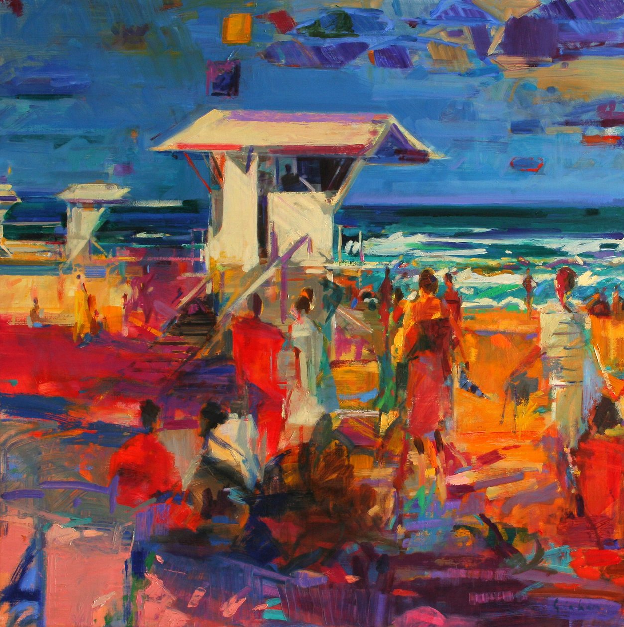 Palm Beach, Florida, 2011 alkotó: Peter Graham (Contemporary)
