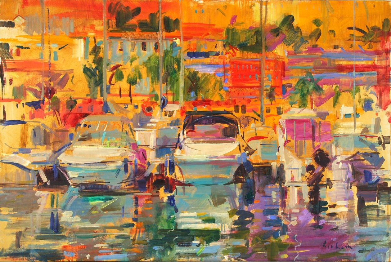 Riviera Harbour Sun alkotó: Peter Graham (Contemporary)