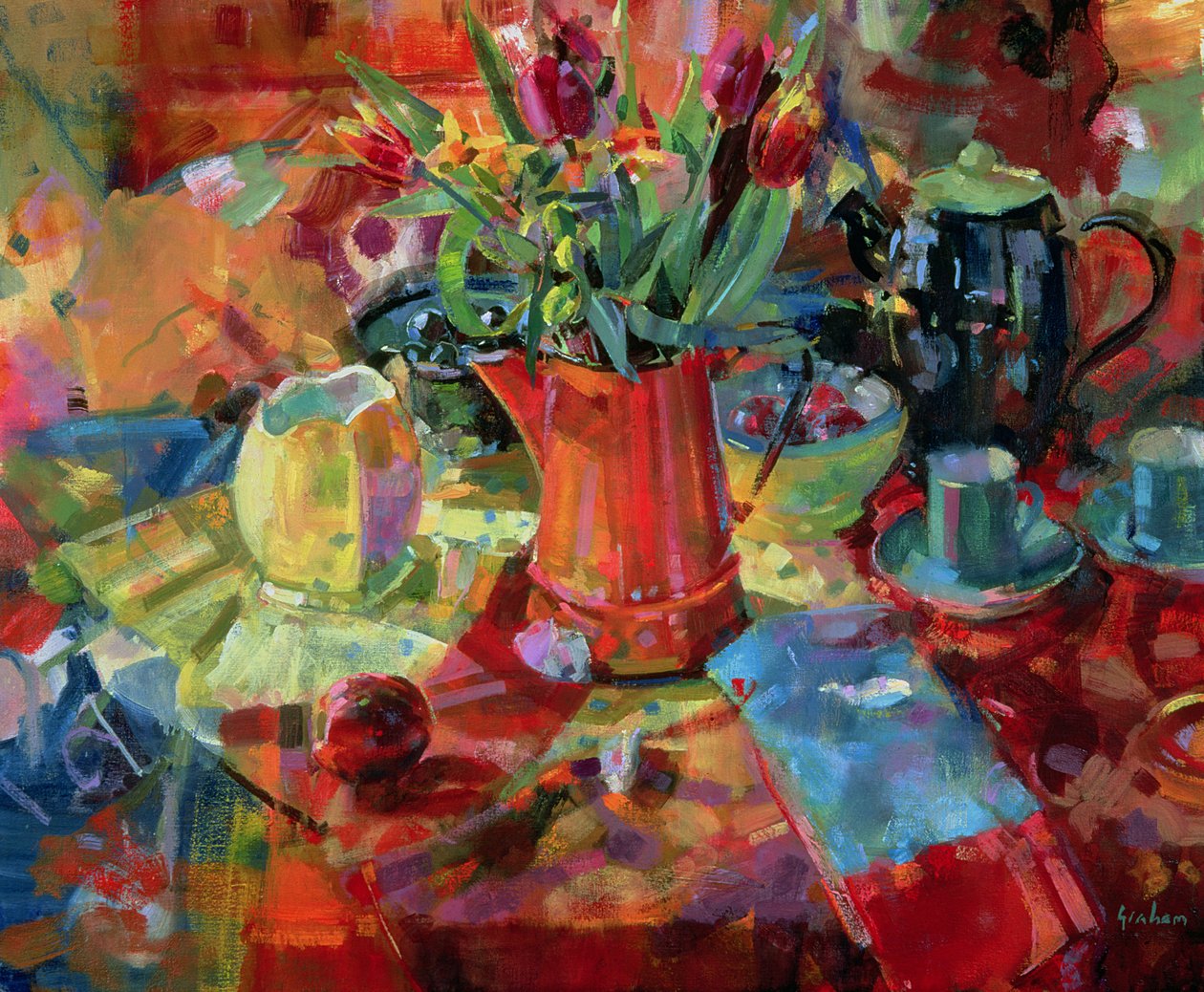 Sienna csokor alkotó: Peter Graham (Contemporary)