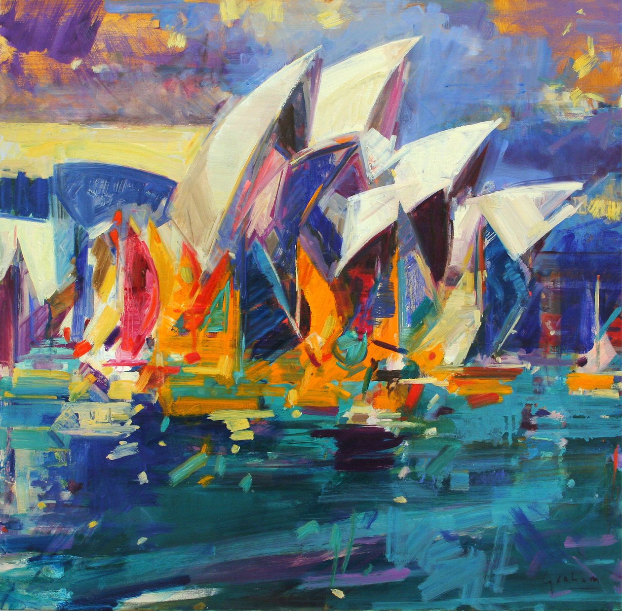 Sydney Flying Colours, 2012 alkotó: Peter Graham (Contemporary)