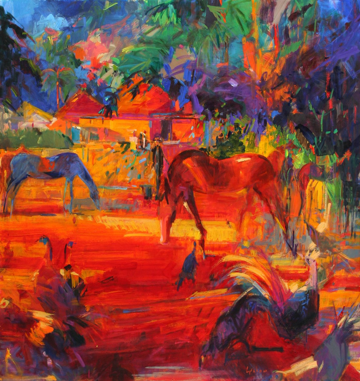 Tahiti Pastoral, 2011 alkotó: Peter Graham (Contemporary)
