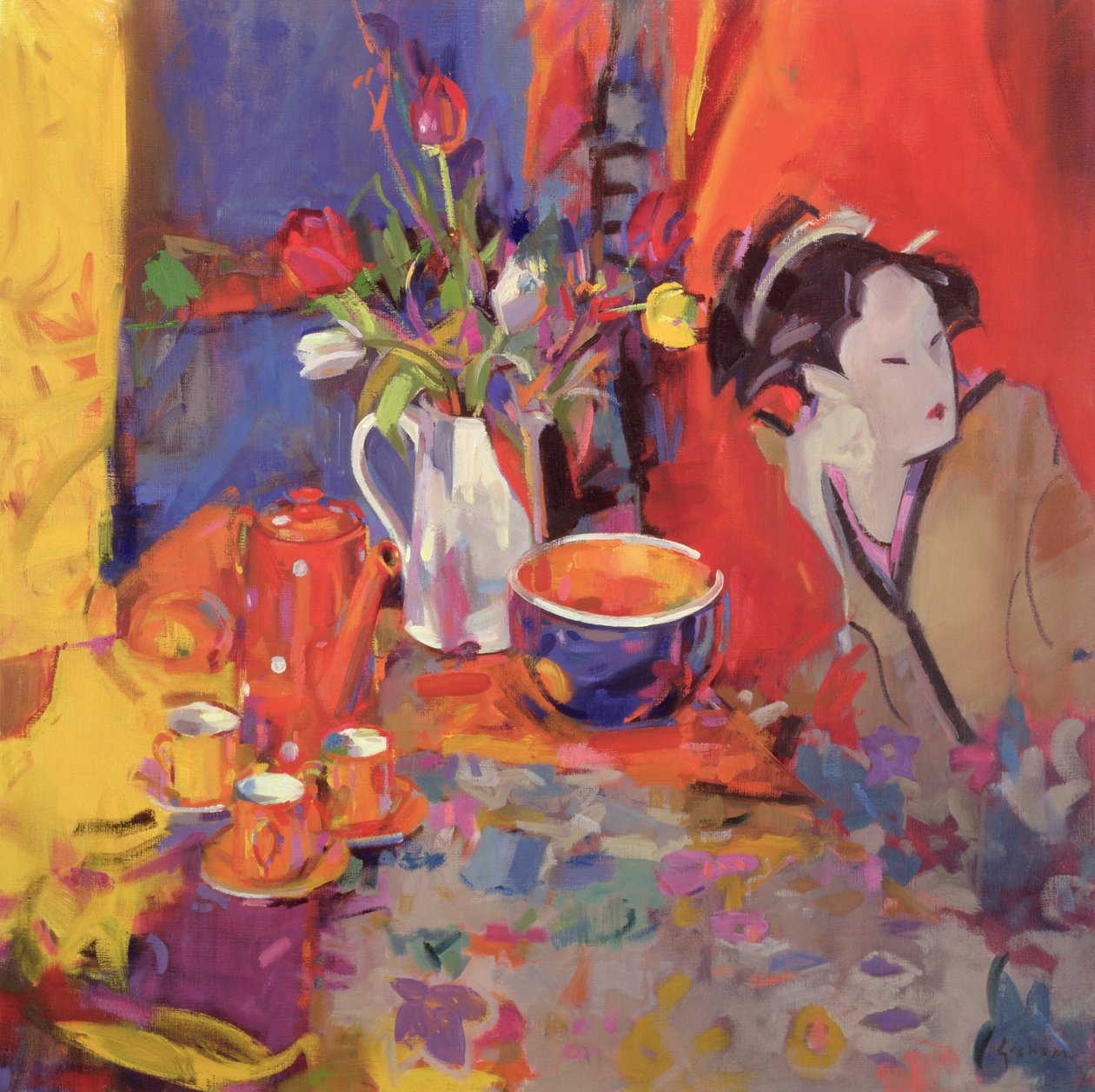 A varázslatos asztal, 2002 alkotó: Peter Graham (Contemporary)