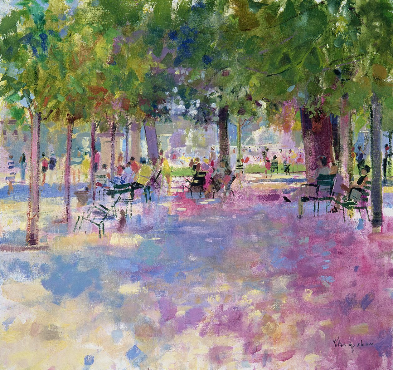 Tuileries, Párizs alkotó: Peter Graham (Contemporary)