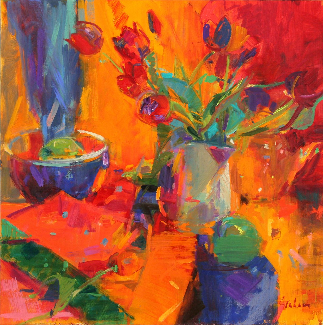 Tulipánok, 2012 alkotó: Peter Graham (Contemporary)