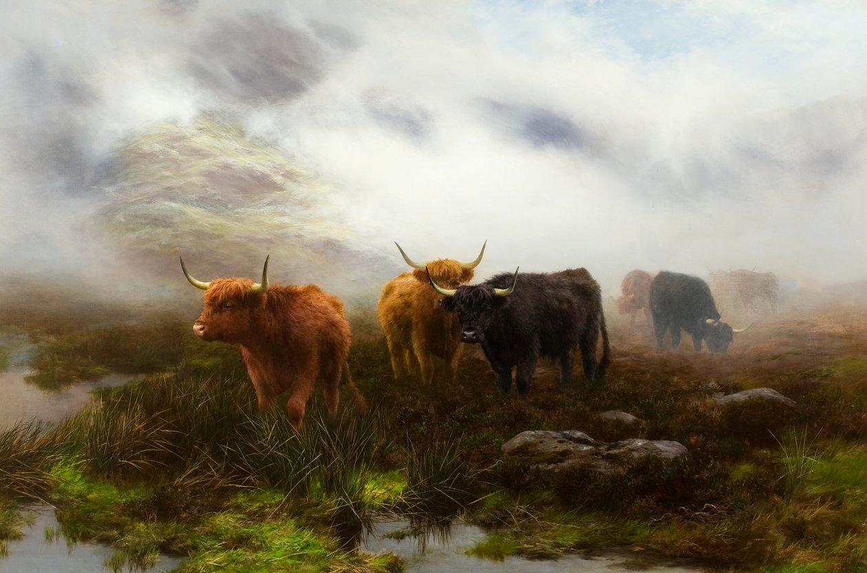 Moorland és Köd alkotó: Peter Graham