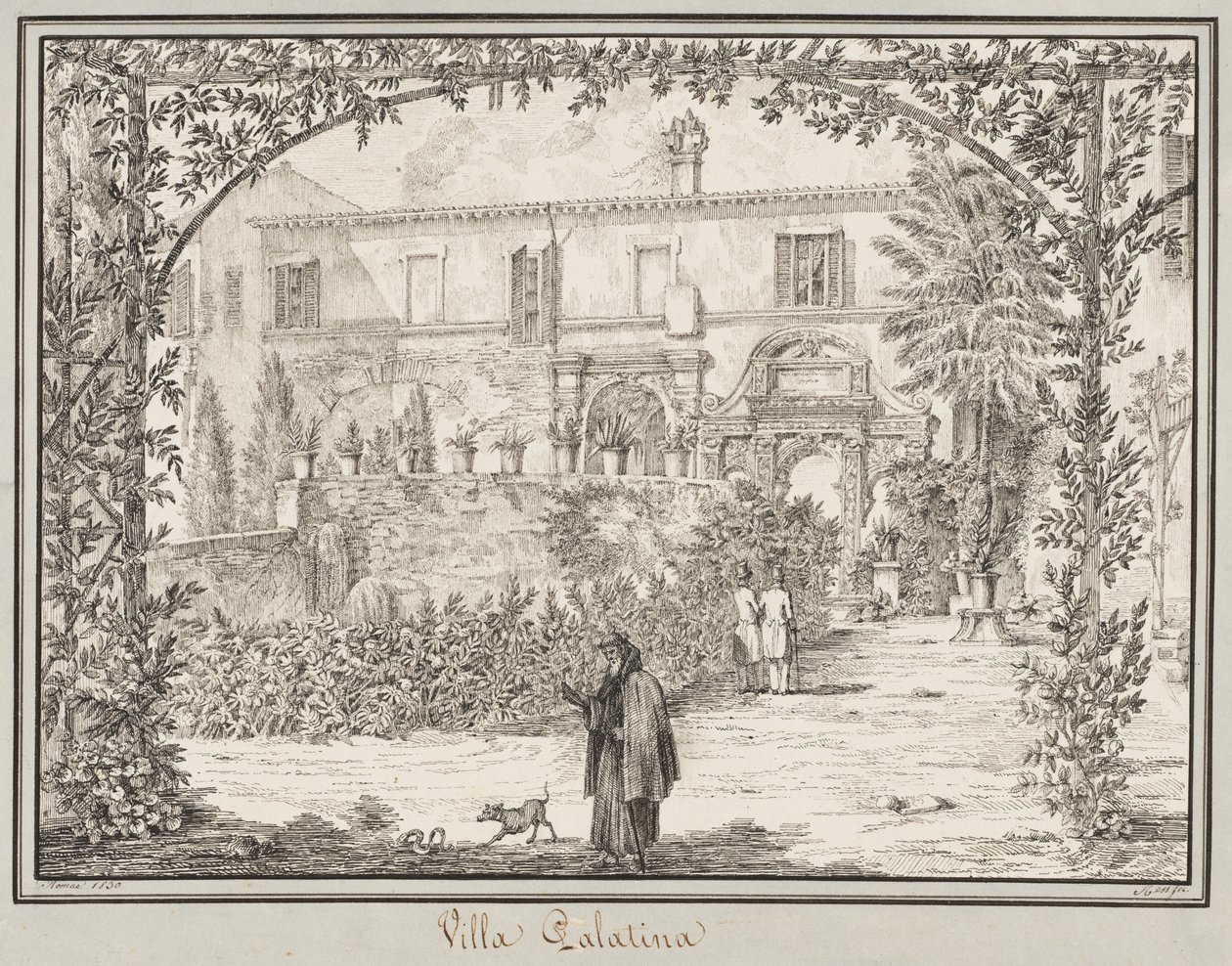 Palatinus Villa alkotó: Peter Heinrich Lambert von Hess