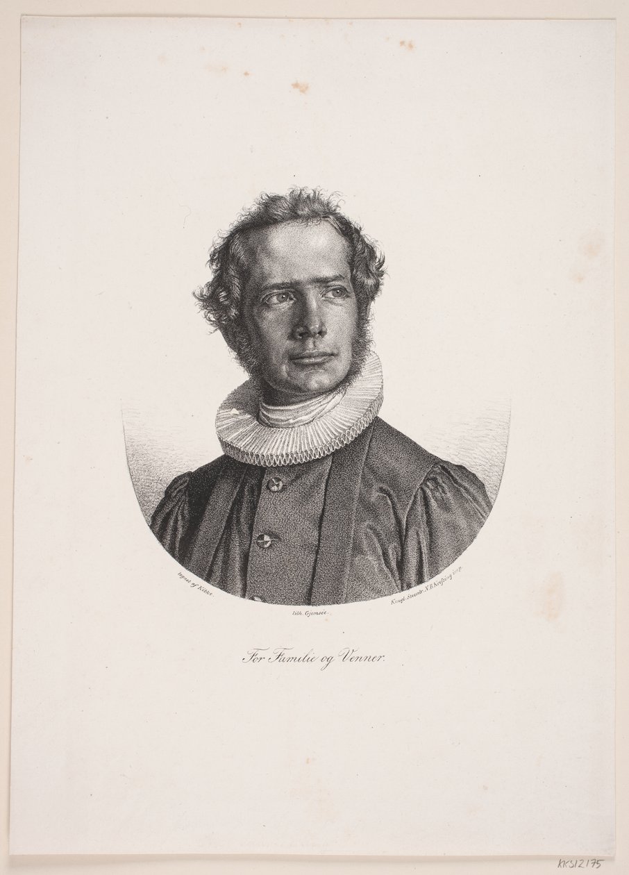 Nicolai Laurentius Feilberg alkotó: Peter Henrik Gemzøe