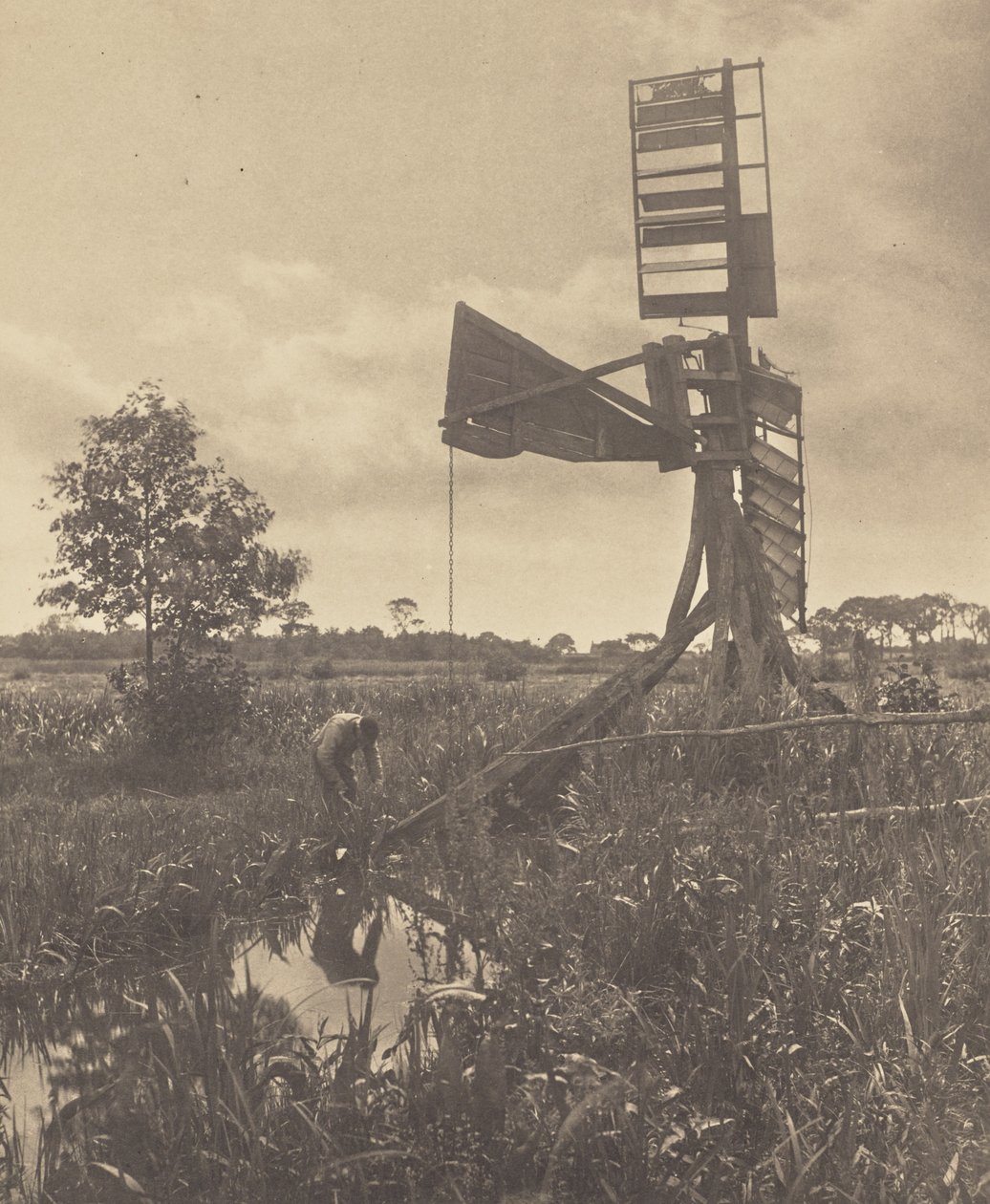 Egy romos vízimalom alkotó: Peter Henry Emerson