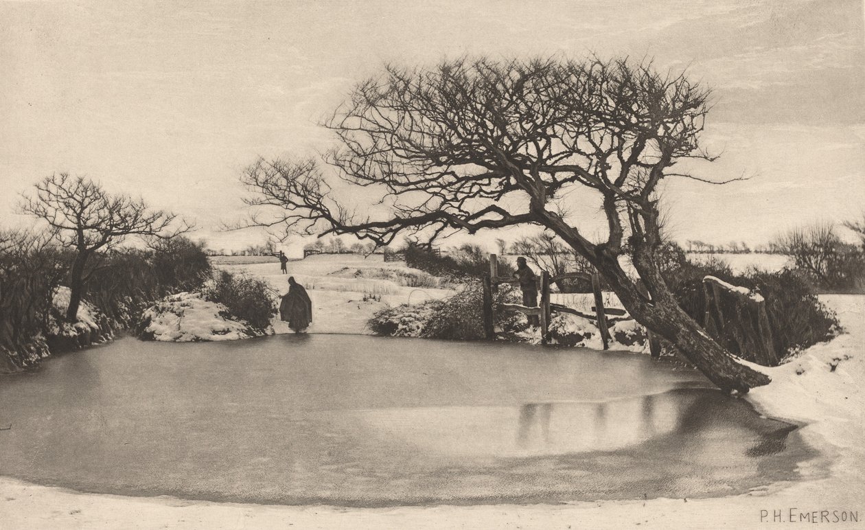 Egy téli reggel alkotó: Peter Henry Emerson