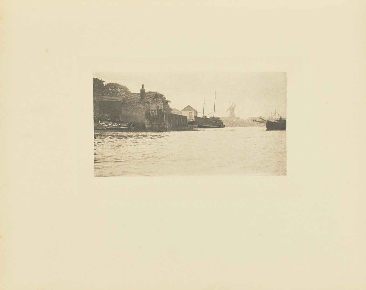 Az északi folyó felé tartva alkotó: Peter Henry Emerson