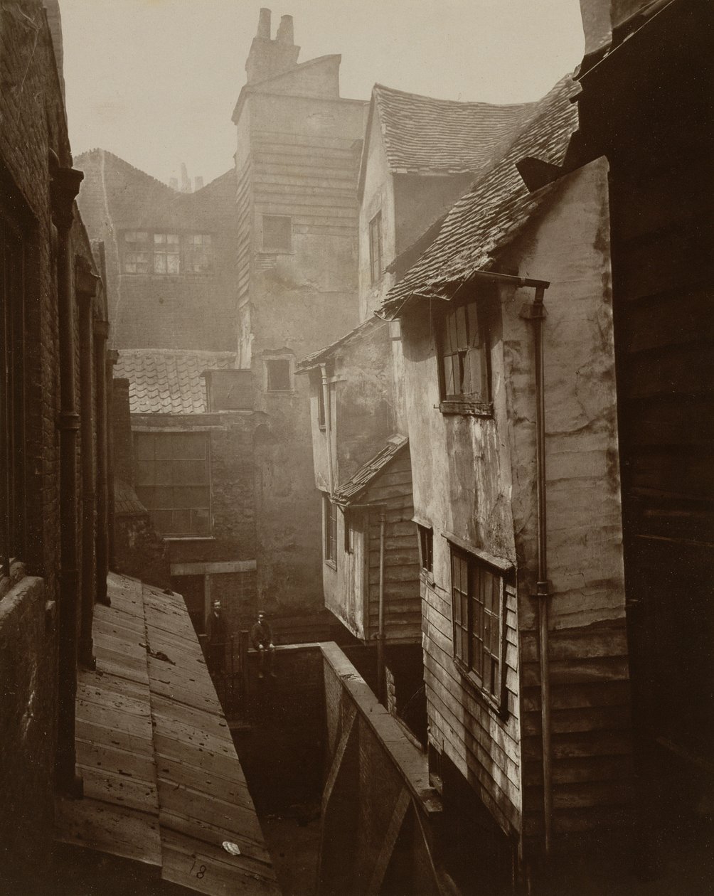 Ruhavásár, Smithfield 1875 körül alkotó: Peter Henry Emerson