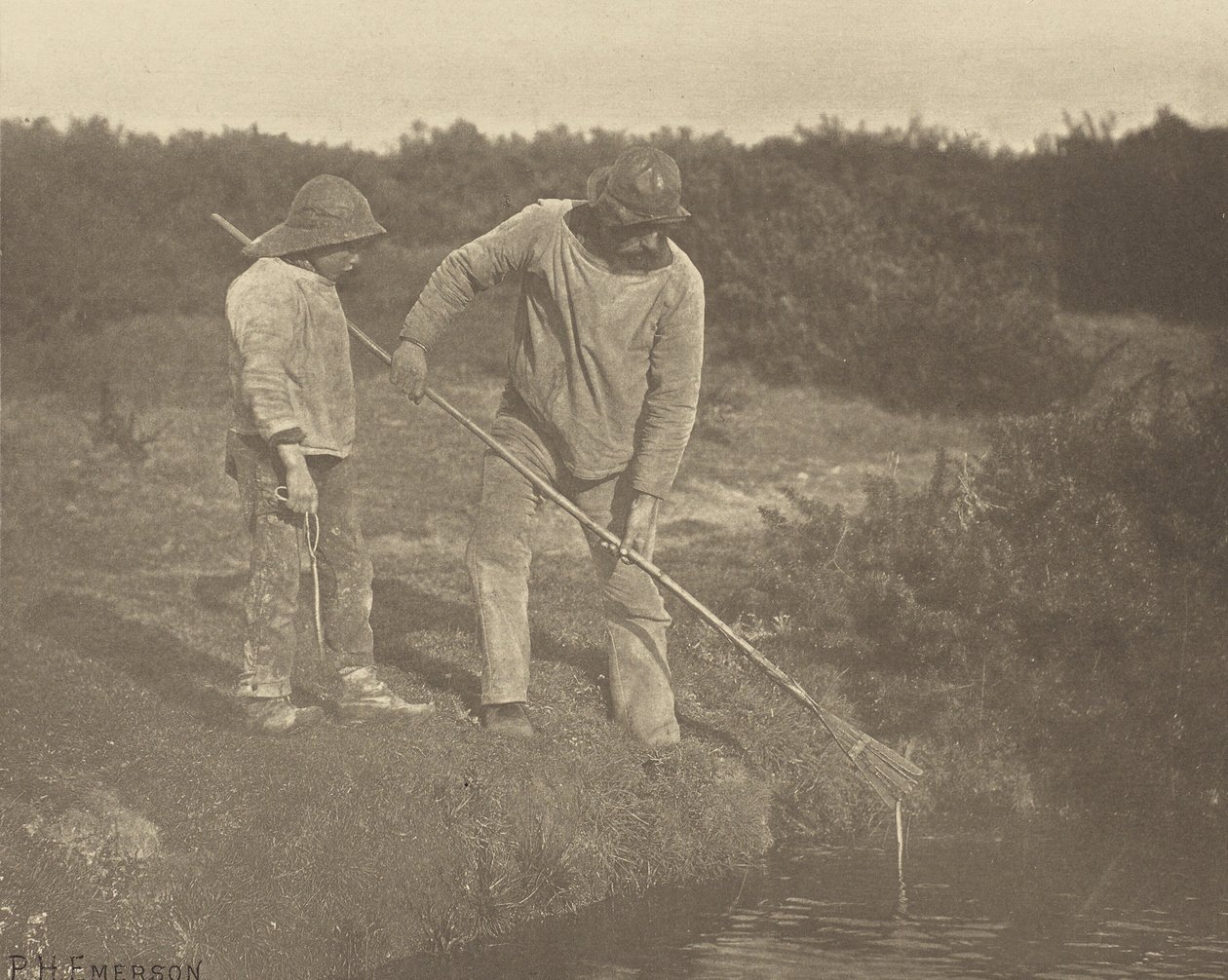 Angolnaszedés a suffolki vizekben alkotó: Peter Henry Emerson