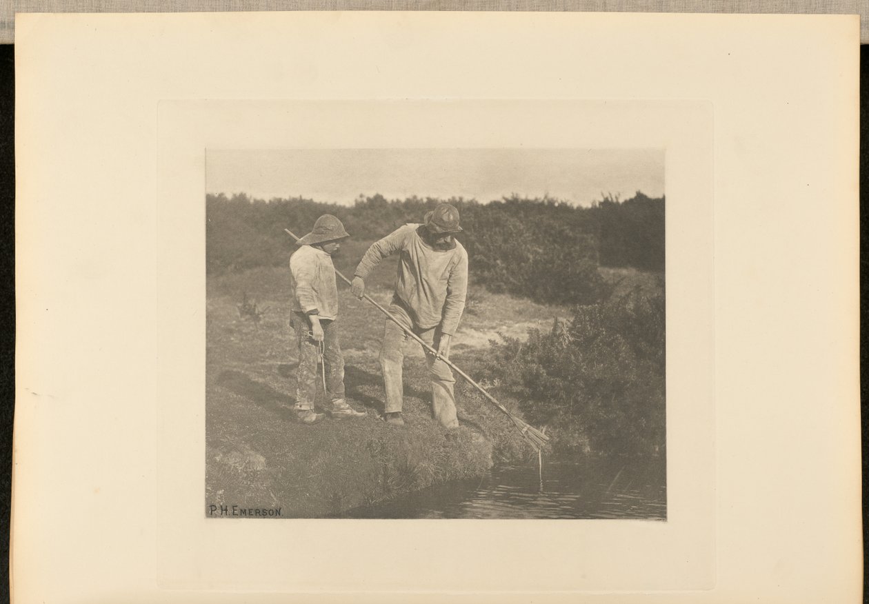 Angolnaszedés a suffolki vizekben alkotó: Peter Henry Emerson