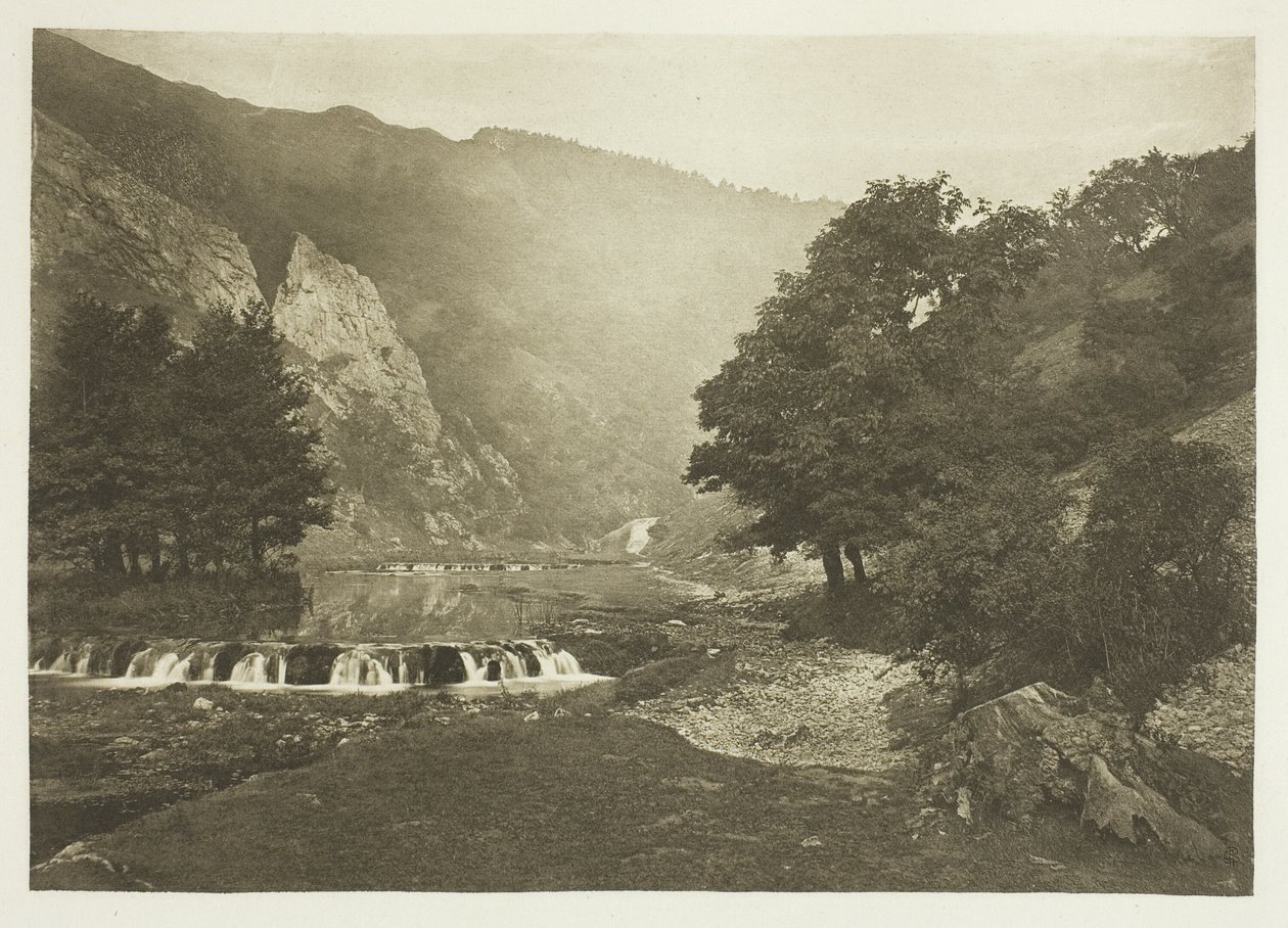 Dove Dale bejárata, Derbyshire alkotó: Peter Henry Emerson