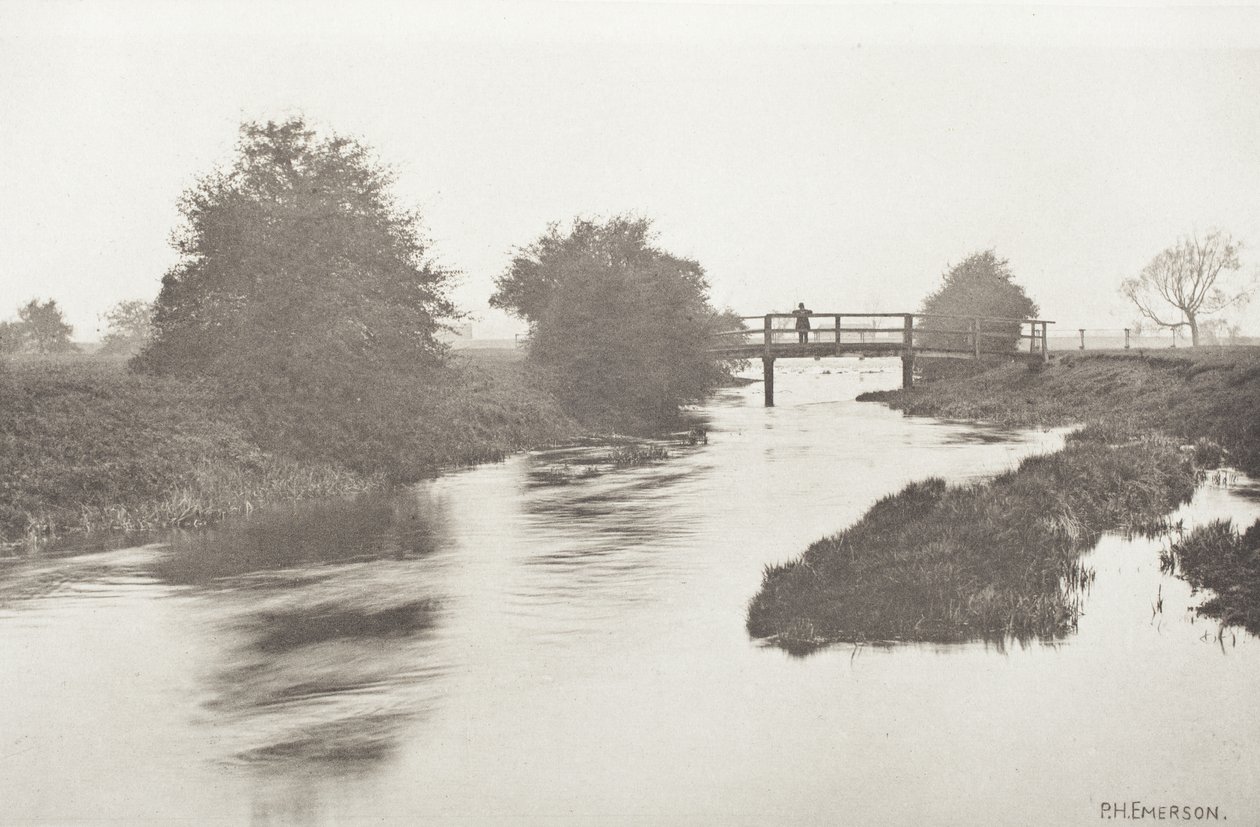 Gyalogoshíd Tottenham közelében alkotó: Peter Henry Emerson