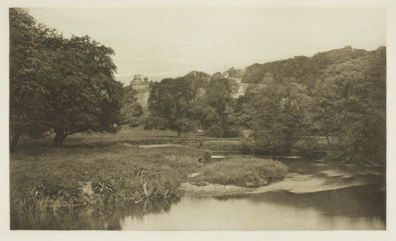 Haddon Hall, a rétekről alkotó: Peter Henry Emerson