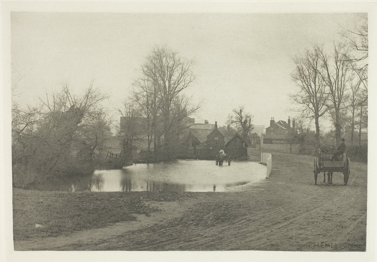 Hoddesdon, Herts alkotó: Peter Henry Emerson