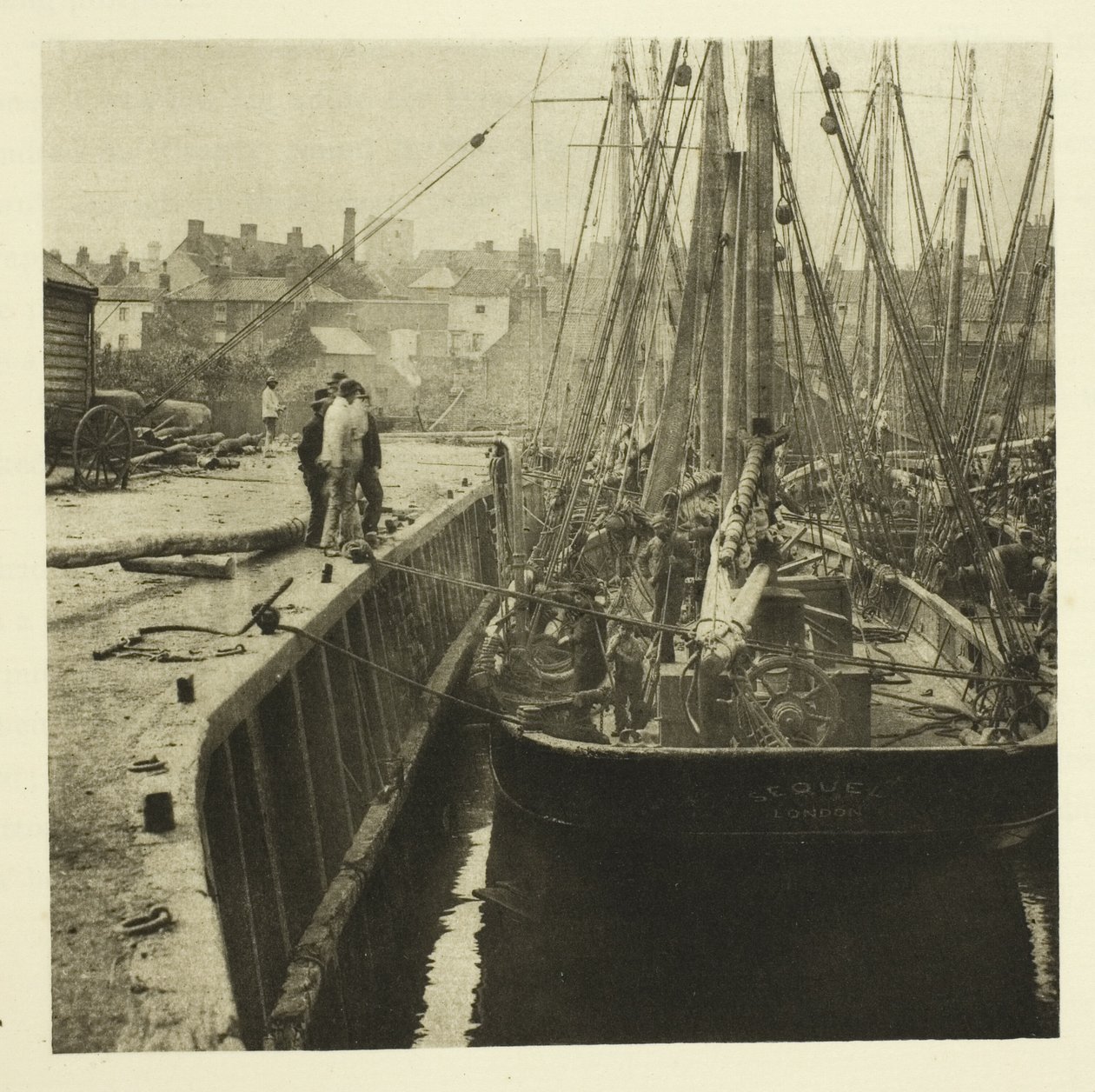Dockban alkotó: Peter Henry Emerson