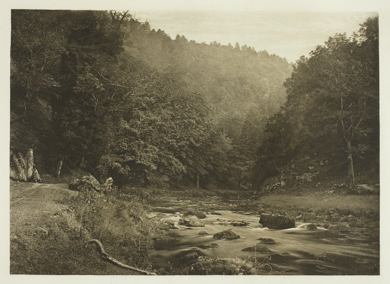Dove Dale-ben (Staffordshire-i oldal) alkotó: Peter Henry Emerson