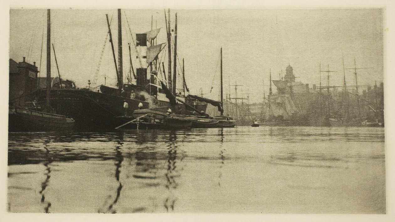 Kikötőben alkotó: Peter Henry Emerson
