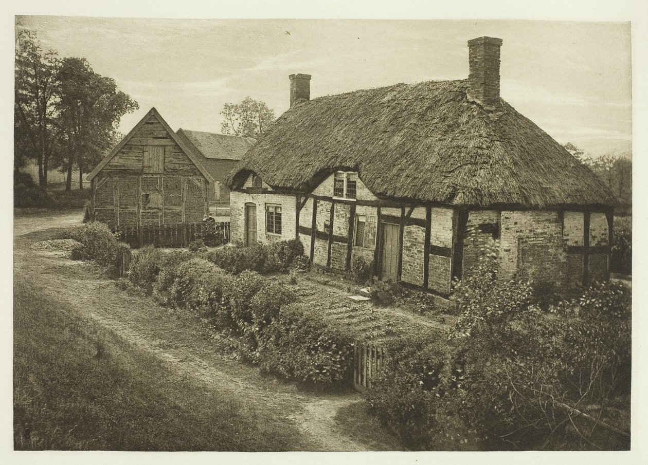 Izaak Walton háza Shallowfordban, Staffordshire-ben alkotó: Peter Henry Emerson