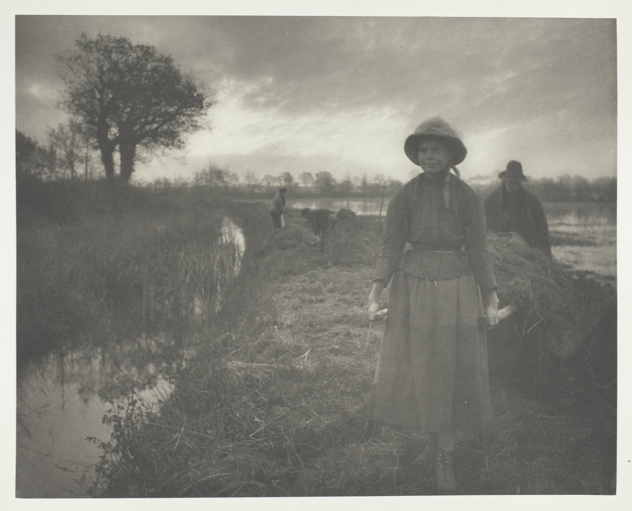 Poling a Marsh Hay alkotó: Peter Henry Emerson