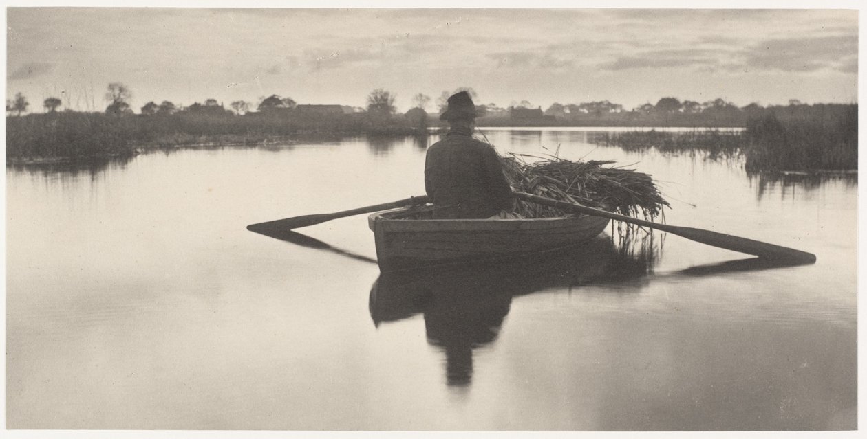 Hazafelé evezés az iskolai holmikkal alkotó: Peter Henry Emerson