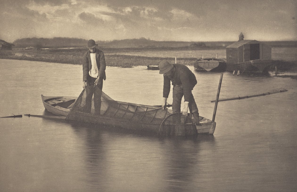 Az angolnaháló kihúzása alkotó: Peter Henry Emerson