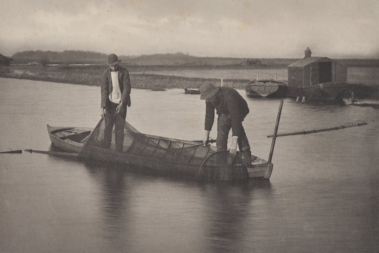 Az angolnaháló felvétele alkotó: Peter Henry Emerson