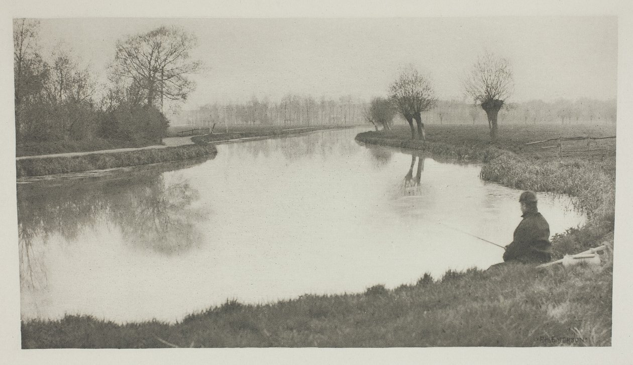 The Black Pool, Hoddesdon közelében alkotó: Peter Henry Emerson