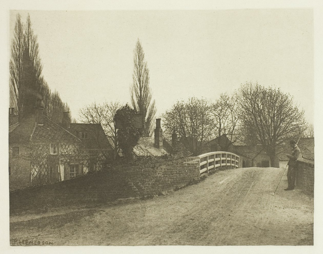 The Crown Inn, Borxbourne alkotó: Peter Henry Emerson