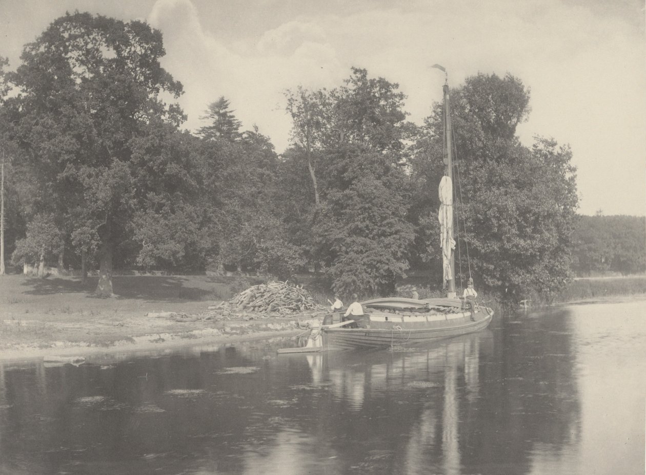A Bure folyó Coltishallnál,1886 (fotó) alkotó: Peter Henry Emerson