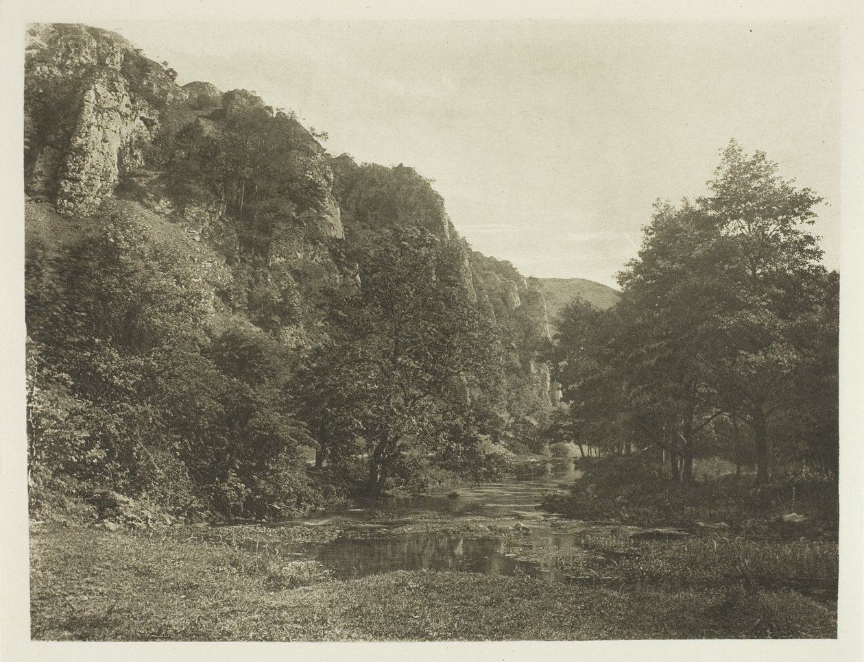 Tissington Spires, Dove Dale alkotó: Peter Henry Emerson
