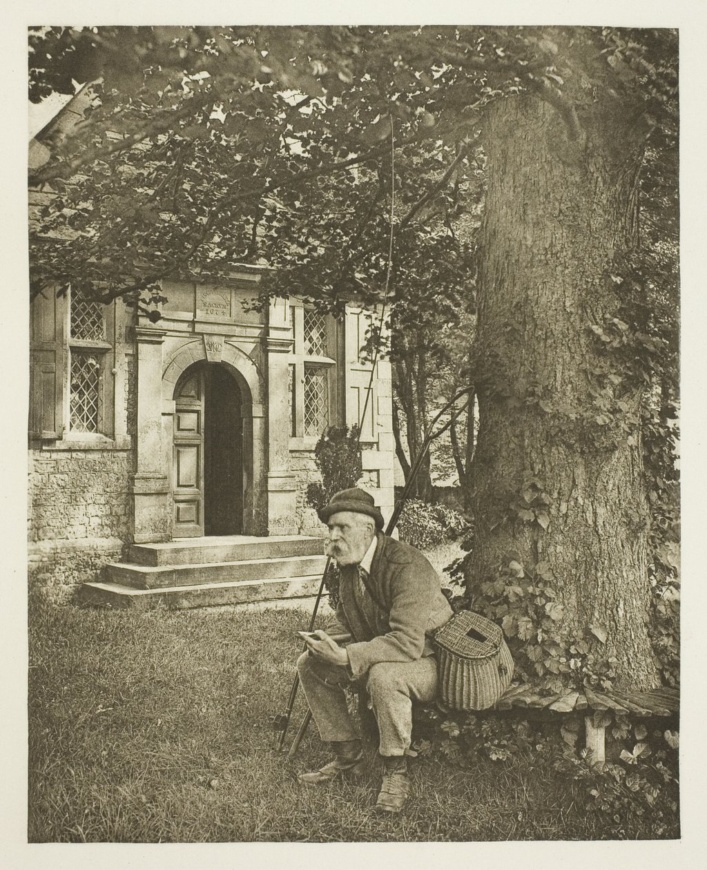 Walton és Cotton halászháza (Az ajtó) alkotó: Peter Henry Emerson