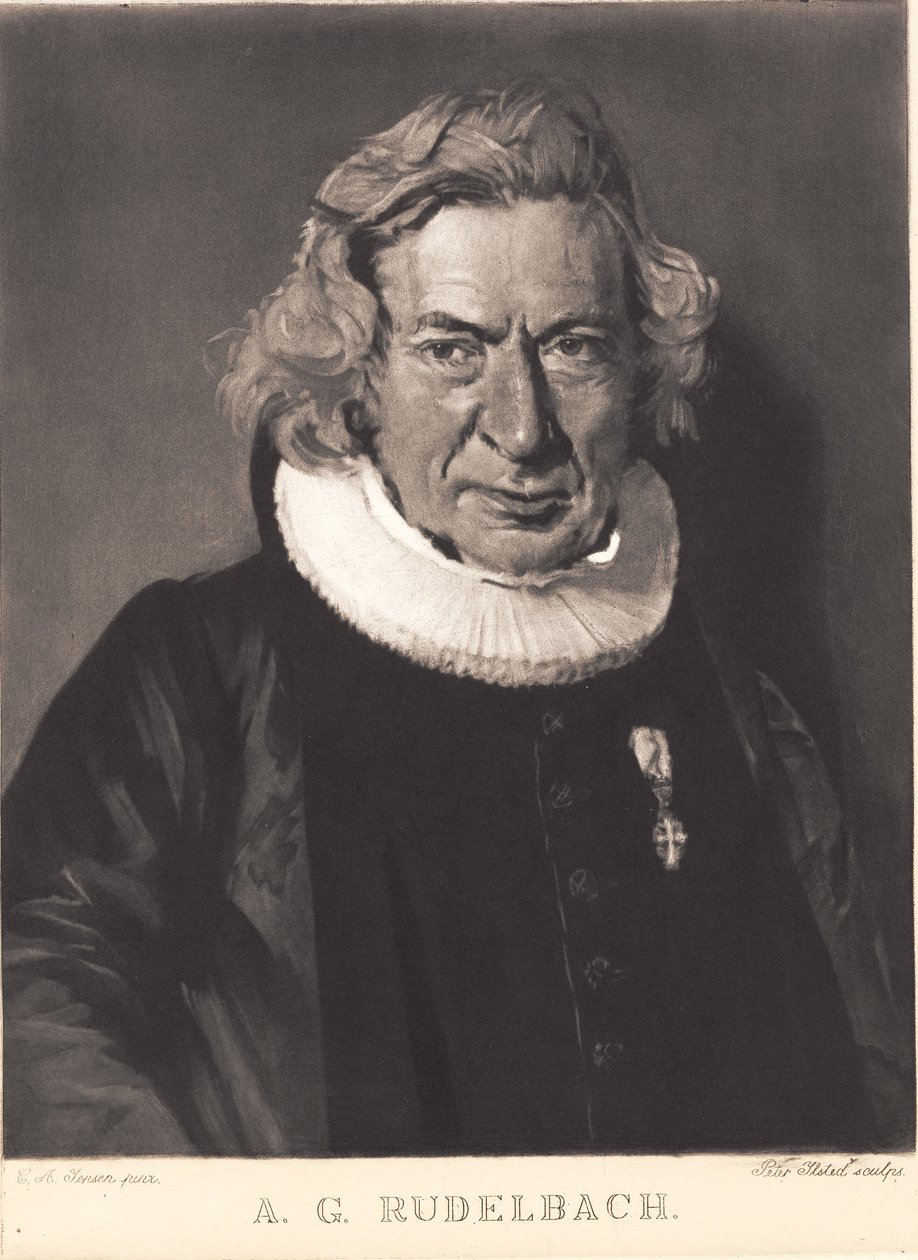 A. G. Rudelbach alkotó: Peter Vilhelm Ilsted