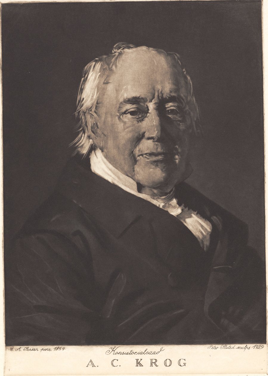 C. A. Krog alkotó: Peter Vilhelm Ilsted