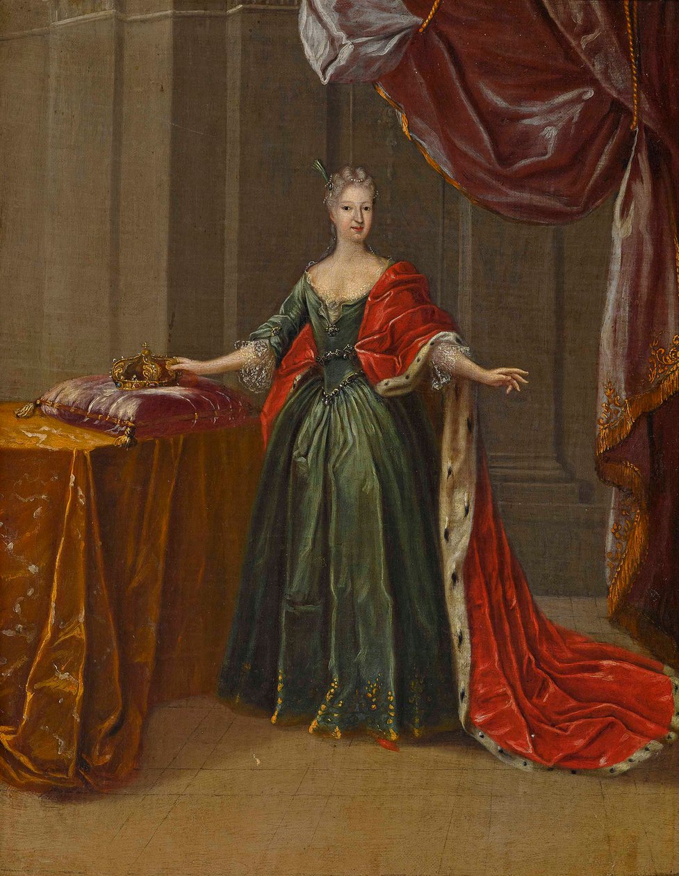 Mária Antónia bajor hercegnő, 1724-1780 szász választónő portréja. alkotó: Peter Jacob Horemans