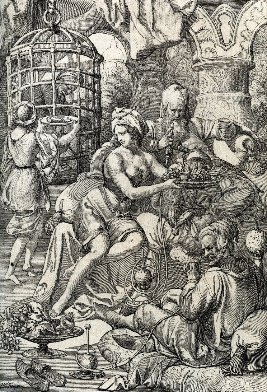 I. Bayezid szultán (vagy Bajazet alkotó: Peter Johann Nepomuck Geiger