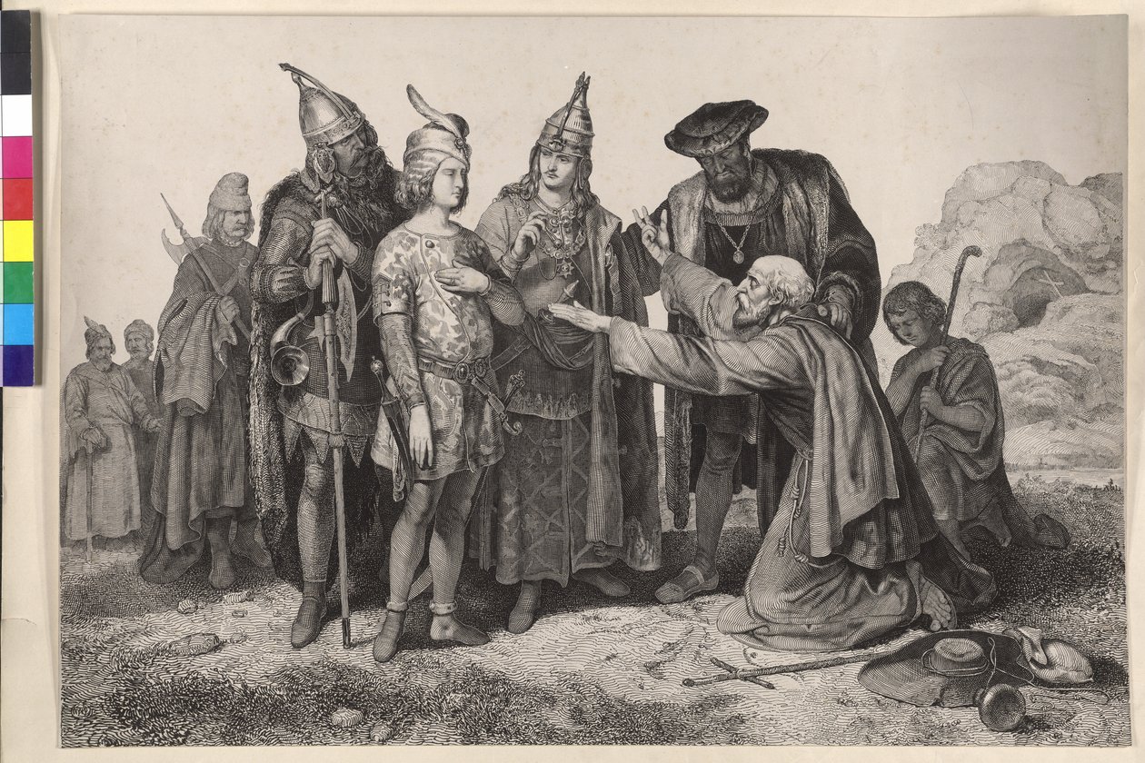 Ladislaus Postumus figyelmeztet alkotó: Peter Johann Nepomuk Geiger